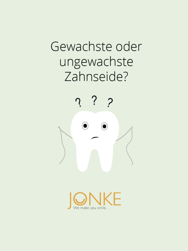 Gewachste oder ungewachste Zahnseide?